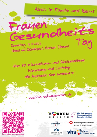 Frauengesundheitstag Plakat