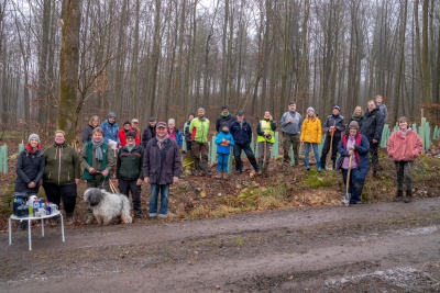 Baumpflanzaktion 4.12.21 Bergfreiheit